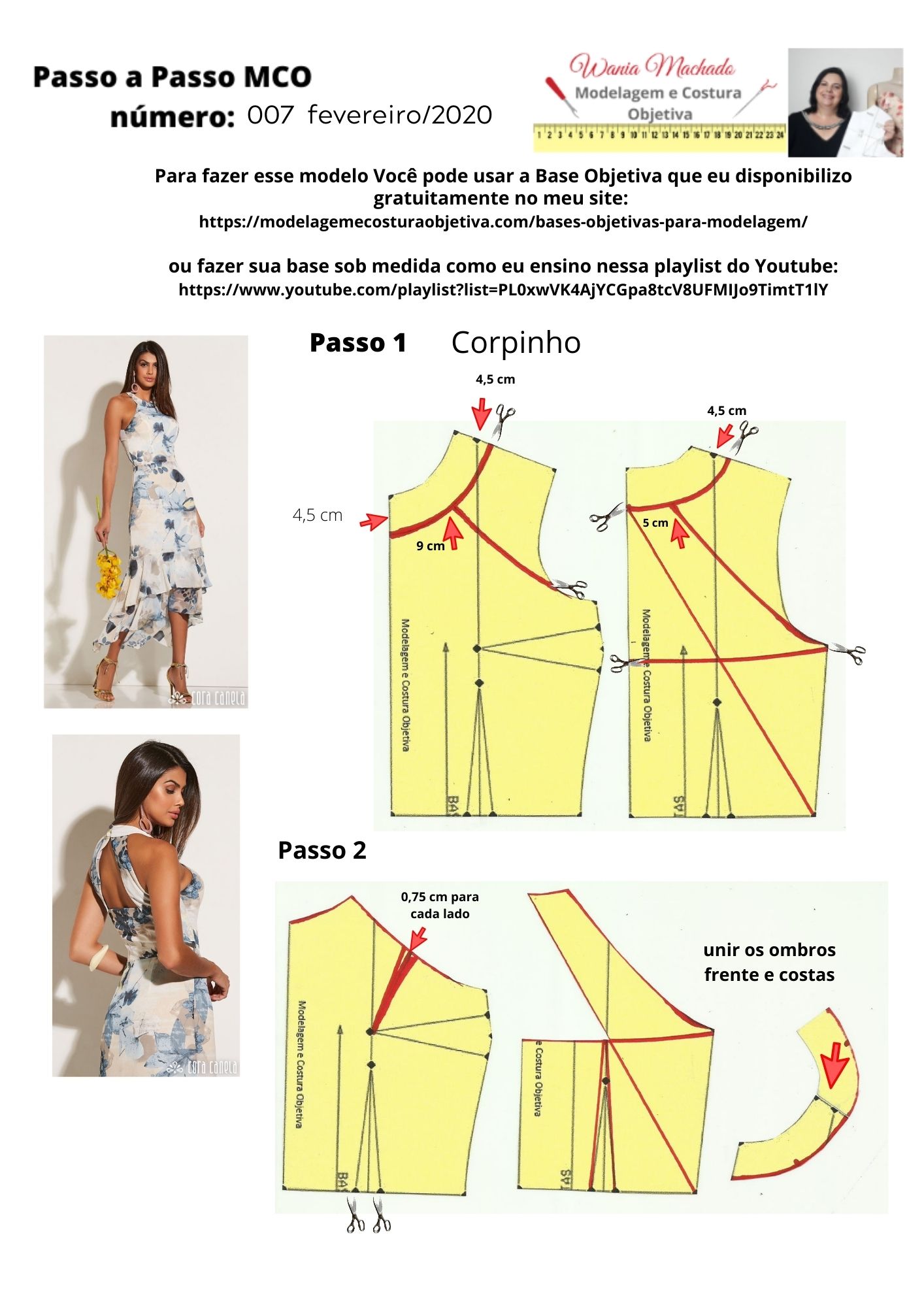 Aprenda o passo a passo com o Curso de Modelagem, corte e costura da Mari,  e seja uma cos…