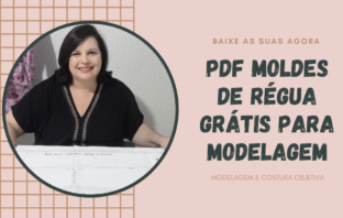 PDF de Moldes de réguas grátis para modelagem