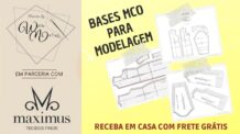 Bases MCO para Modelagem- Frete grátis