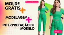 Conjunto calça alfaiataria e cropped –